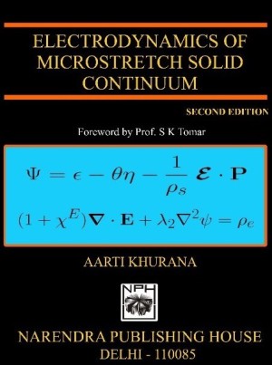 Electrodynamics of Microstretch Solid Continuum